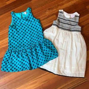Two girls dinner dresses